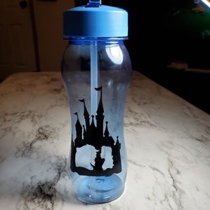 Beauty and beast water bottle